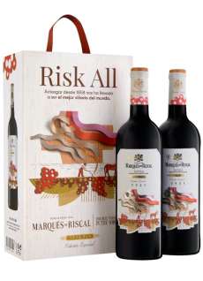 Vino tinto Magnum Marqués de Riscal  Edición Especial Risk All