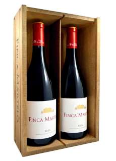Wino czerwone Finca Martelo 2016 - Caja de Madera 2 Botellas 