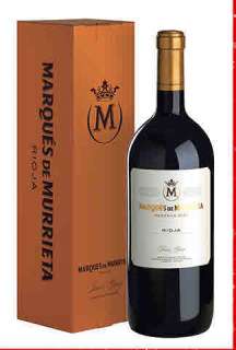 Wino czerwone Marqués de Murrieta  en caja de cartón (Magnum)