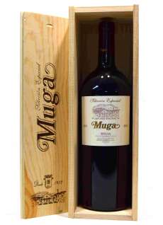 Wino czerwone Muga  Magnum en caja de madera