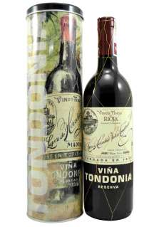 Wino czerwone Viña Tondonia  - Estuche Lata
