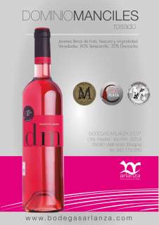 Wino różowe Dominio de Manciles, Rosado